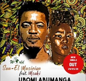 Sun El Musician ft Msaki Ubomi Abumanga 406x381 Afro Beat Za 300x282 - Sun-El Musician – Ubomi Abumanga ft. Msaki (Snippet)