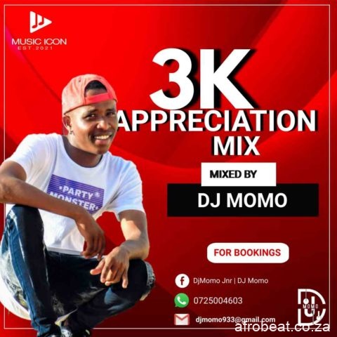 Dj Momo – 3K Appreciation Mix Hiphopza - Dj Momo – 3K Appreciation Mix