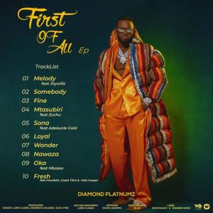 Diamond Platnumz First of All EP Hip Hop More Afro Beat Za 300x300 - Diamond Platnumz ft. Jaywillz – Melody