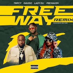 tripsy ft lady du davido pee raven – freeway remix Afro Beat Za 300x300 - Tripsy Ft. Lady Du, Davido, Pee Raven – Freeway (Remix)